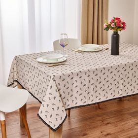 Evidea Soft Pine Ekru 140x200 cm Masa Örtüsü