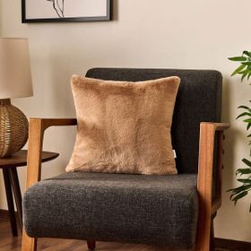 Evidea Soft Post Bej 45x45 cm Kırlent Kılıfı