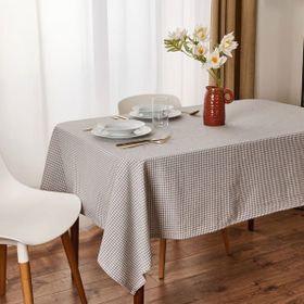 Evidea Soft Pötikareli Gri 140x200 cm Masa Örtüsü
