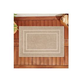 Evidea Soft Premium Bej 50x70 cm Ayak Havlusu