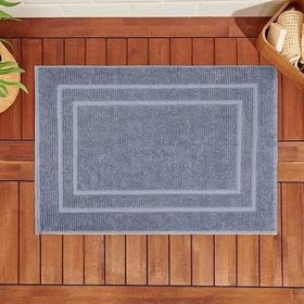 Evidea Soft Premium Mavi 50x70 CM Ayak Havlusu