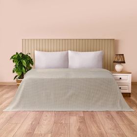 Evidea Soft Rete Bej 160x220 cm Tek Kişilik Pike
