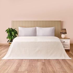 Evidea Soft Rete Beyaz 160x220 cm Tek Kişilik Pike