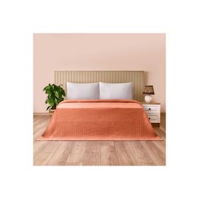 Evidea Soft Rete Kiremit 160x220 cm Tek Kişilik Pike