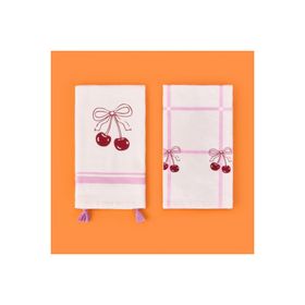 Evidea Soft Ribbon 2'li Ekru 40x50 cm Kurulama Bezi