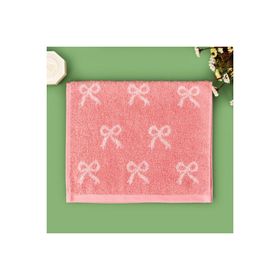 Evidea Soft Ribbon Ekru Pembe 30x50 cm El Havlusu