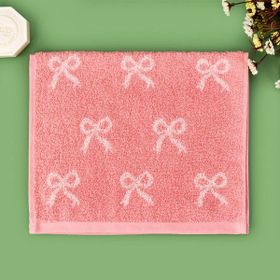 Evidea Soft Ribbon Ekru Pembe 30x50 cm El Havlusu