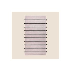 Evidea Soft Riegel Ekru Siyah 80x150 cm Yolluk