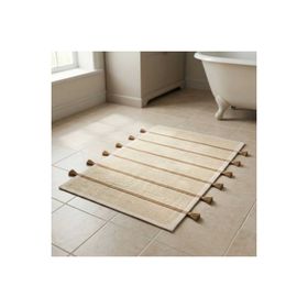 Evidea Soft Rigel Ekru Bej 60x100 cm Banyo Paspası