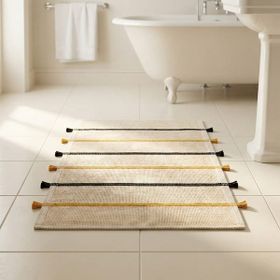 Evidea Soft Rigel Ekru Renkli 60x100 cm Banyo Paspası