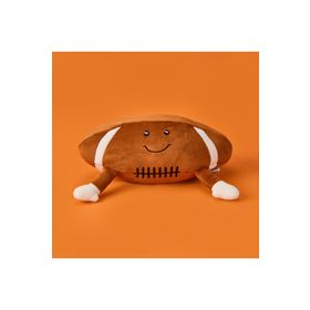 Evidea Soft Rugby Top Figürlü Kahverengi 35x20 cm Yastık