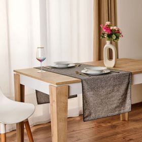 Evidea Soft Rustik Siyah 50x150 cm Runner