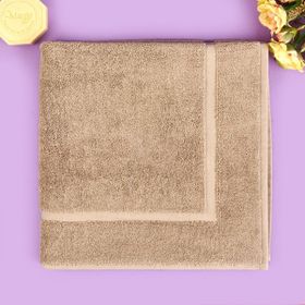 Evidea Soft Samantha Koyu Bej 60x60 cm Ayak Havlusu