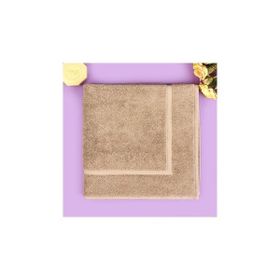 Evidea Soft Samantha Koyu Bej 60x60 cm Ayak Havlusu