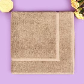 Evidea Soft Samantha Koyu Bej 60x60 cm Ayak Havlusu