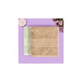 Evidea Soft Samantha Mint Bej 50x100 cm 2'li Havlu Seti