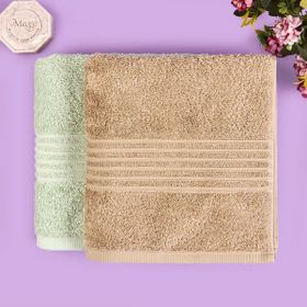 Evidea Soft Samantha Mint Bej 50x100 cm 2'li Havlu Seti