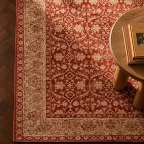 Evidea Soft Sultan Afgan Desenli Kırmızı 160x230 cm Halı