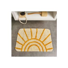 Evidea Soft Sun Tufting Ekru 60x90 cm Banyo Paspası