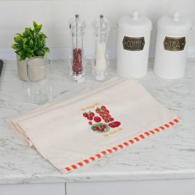 Evidea Soft Tadam Ekru 40x66 CM Mutfak Havlusu