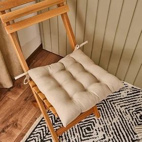 Evidea Soft Traum Bej 40x40 CM Sandalye Minderi