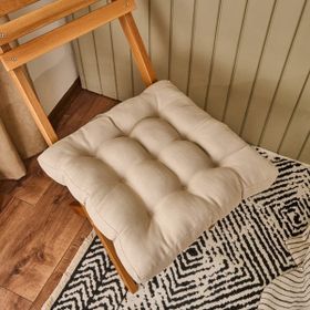 Evidea Soft Traum Bej 45x45 CM Sandalye Minderi