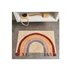Evidea Soft Tufting Renkli 60x90 cm Banyo Paspası
