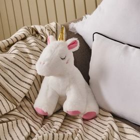 Evidea Soft Unicorn Figürlü Beyaz 25x32 cm Yastık