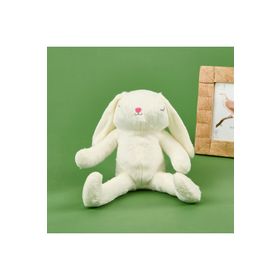 Evidea Soft Uyuyan Tavşan Figürlü Beyaz 20x35 cm Yastık