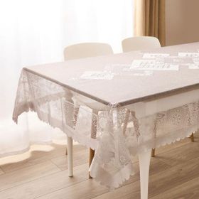 Evidea Soft Vitta Gri 140x220 cm Masa Örtüsü