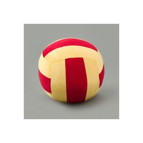 Evidea Soft Voleybol Topu Figürlü Kırmızı Sarı 20 cm Yastık