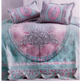 Evim Royal Çift Kişilik 240x260 cm Yatak Örtüsü Takımı