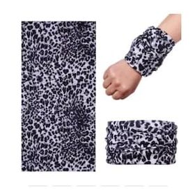 Evimdeyokyok Açık Renk Leopar Baf Bandana Maske