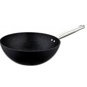 EvimSaray 28 cm Zest Gusto Granit Wok Tava