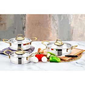 EvimSaray Luna 6 Parça Omlet Seti