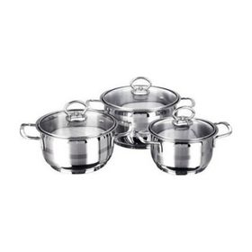 Evimsaray S-1164 Asude 6 Parça Mini Tencere Seti