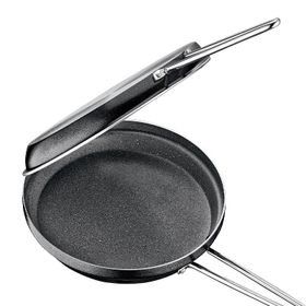 EvimSaray Zest Gusto 30 cm Granit Çift Kapaklı Balık Tava