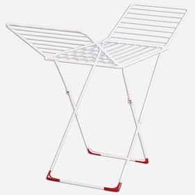 Evin Bella 118x125 cm Gri Kanatlı Katlanabilir Çelik Çamaşır Kurutmalık