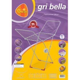 Evin Bella Gri Çamaşır Kurutmalık