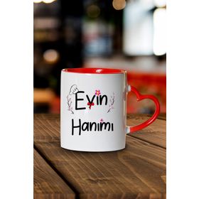 Evin Hanımı Kırmızı Kupa Bardak