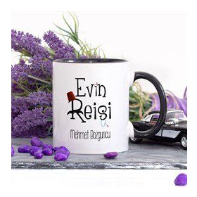 Evin Reisi Lacivert Kupa Bardak