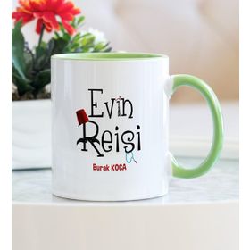 Evin Reisi Yeşil Kupa Bardak