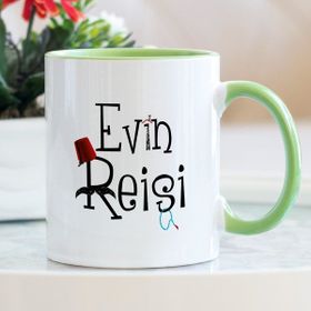 Evin Reisi Yeşil Kupa Bardak