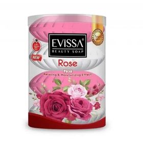 Evissa 4x110 gr Gül Güzellik Sabunu