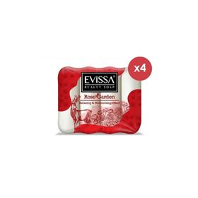 Evissa Gül Bahçesi 4x70 gr El Sabunu