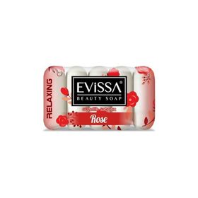Evissa Güzellik Gül 5 × 55 gr El Sabunu