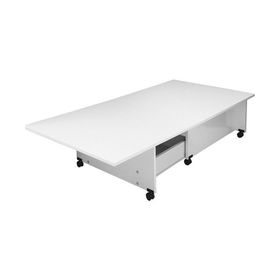Evistro Akıllı Sihirli Beyaz Laptop Sehpa/ Yemek Masası / Orta Sehpa