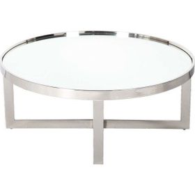 Evka Dream Camlı Metal Orta Sehpa