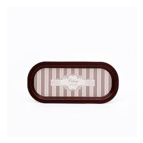 Evle 16x35 cm Elegance Oval Tepsi