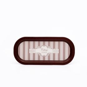 Evle 16x35 cm Elegance Oval Tepsi